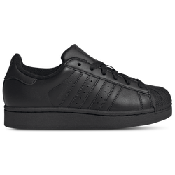 Boys' Grade School - adidas Originals Superstar II  - Black/Black/Black
