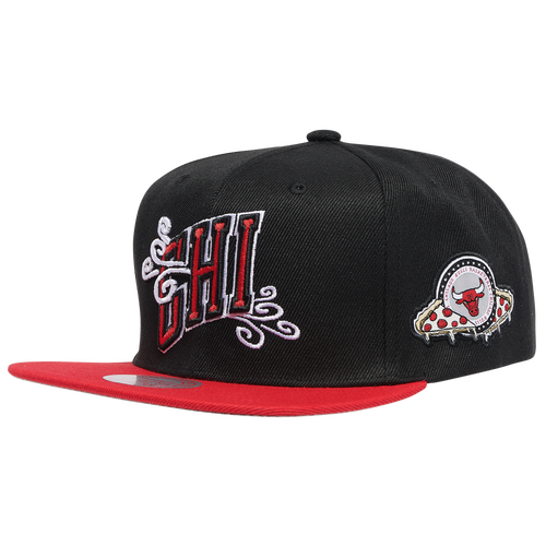 

Mitchell & Ness Chicago Bulls Mitchell & Ness Bulls Team Love Snapback - Adult Black/Red Size One Size