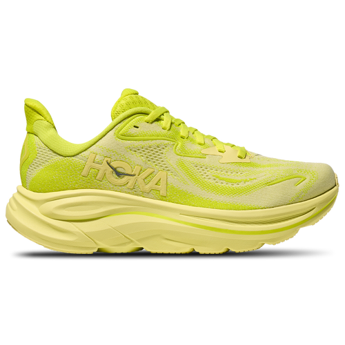 WOMENS - HOKA Clifton 10 - Neon Citrus/Sunlight