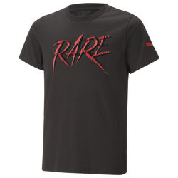Boys' Grade School - PUMA x Melo Short Sleeve Graphic T-Shirt - Black/Red