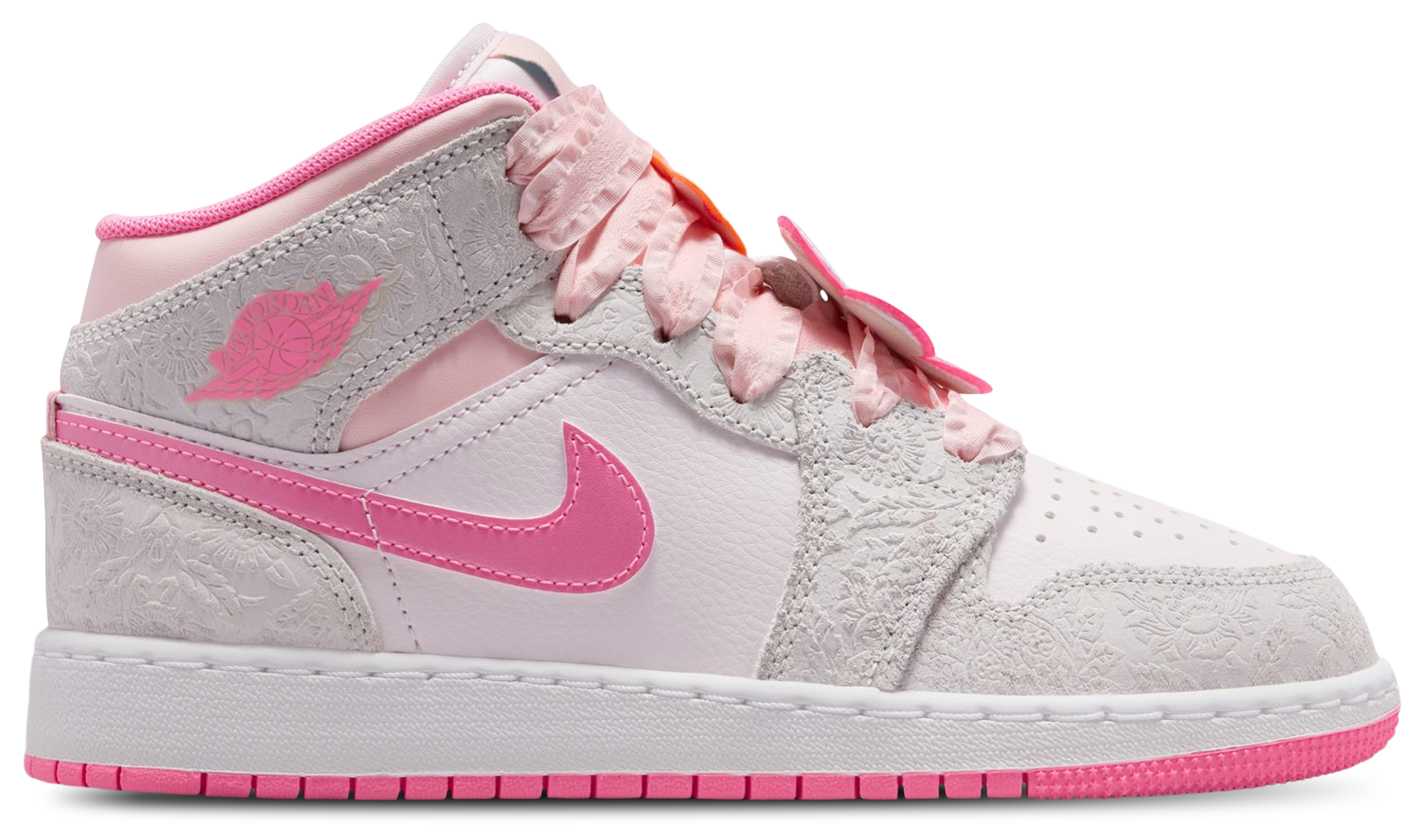Jordan Air Jordan 1 Mid SE - Girls' Grade School | Champs Sports