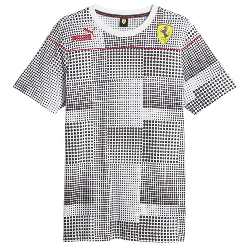 

PUMA Mens PUMA Ferrari Race T-Shirt - Mens Puma Black/White/Red Size M