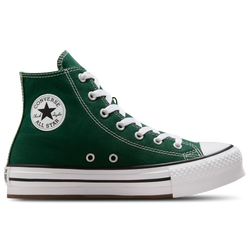 Girls' Grade School - Converse Chuck Taylor All Star Lift  - Green/White