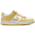 Nike Dunk à tige basse - Filles, Scolaire Blanc/Jaune pâle