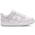 Nike Dunk à tige basse - Filles, Scolaire Blanc/Violet