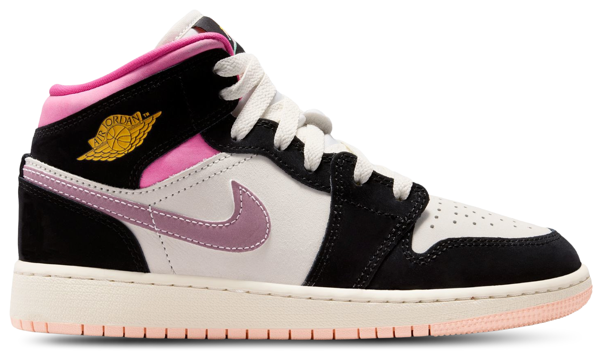Jordan AJ 1 Mid SE - Girls' Grade School | Kids Foot Locker