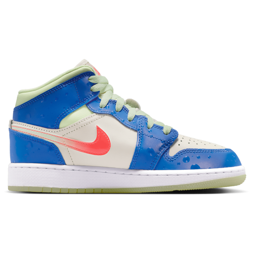 Jordan AJ 1 Mid - Jordan Blue/Tan Volt