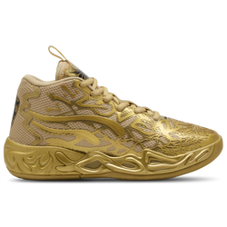 Boys' Grade School - PUMA MB.04 Golden Child  - Gold/Black