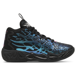 Boys' Grade School - PUMA MB.04 Reflections  - Black/Ravish
