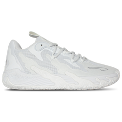 Boys' Grade School - PUMA MB3 Low  - White/White