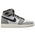 Jordan Retro 1 High OG - Boys' Grade School Grey/Black/White