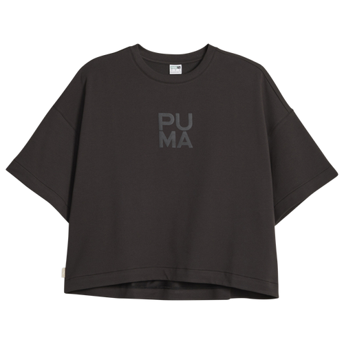 

PUMA Womens PUMA Infuse Relax T-Shirt - Womens Black Size S