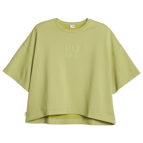 

PUMA Womens PUMA Infuse Relax T-Shirt - Womens Kiwi Green Size XS