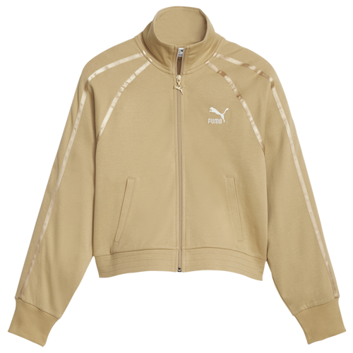 

PUMA Womens PUMA T7 Track Jacket - Womens Sand Size L