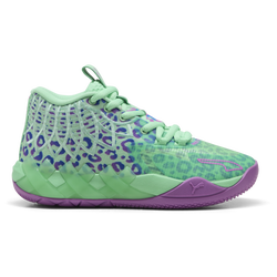 Boys' Grade School - PUMA MB.01 Alien Safari  - Red/Jungle Green