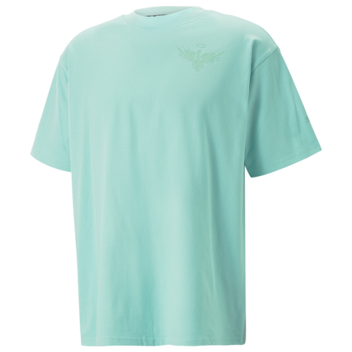 

PUMA Mens PUMA Melo Boxy T-Shirt - Mens Aqua Size XXL