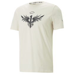 Men's - PUMA Melo Whisp T-Shirt - Puma White/Puma Black