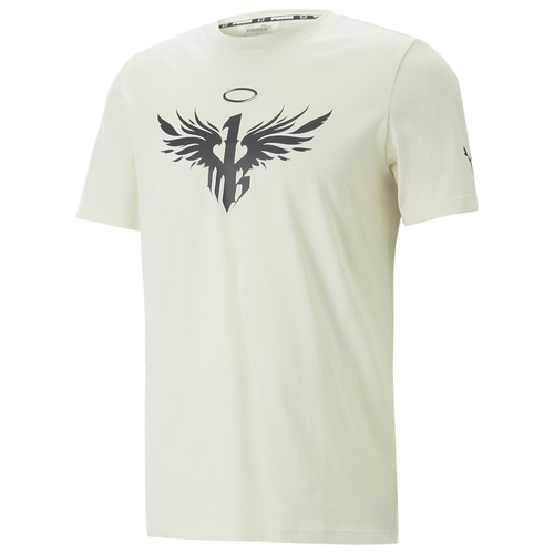 MENS - PUMA Melo Whisp T-Shirt - Puma White/Black