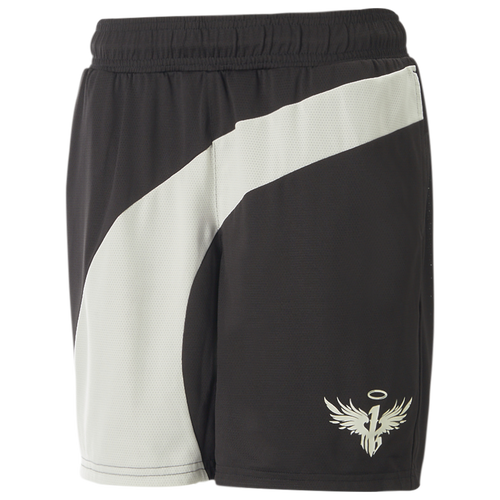 

PUMA Mens PUMA Melo Whips Flare Shorts - Mens Puma Black/Puma White Size M