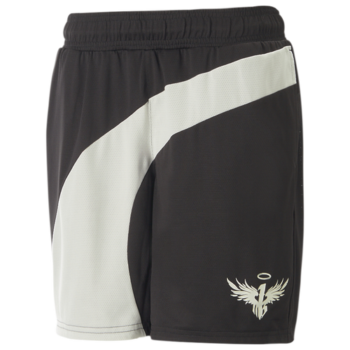 Puma Mens  Melo Whips Flare Shorts In  Black/ White