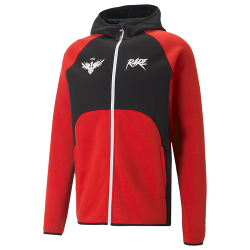 

PUMA Mens PUMA Melo Dime Jacket - Mens Red/Black Size XL