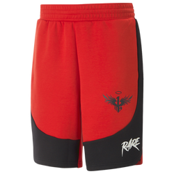 Men's - PUMA Melo Dime Shorts - Red/Black