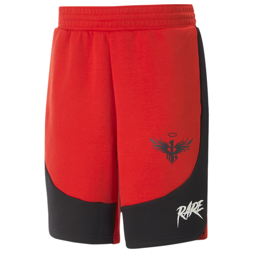 Puma Mens  Melo Dime Shorts In Red/black