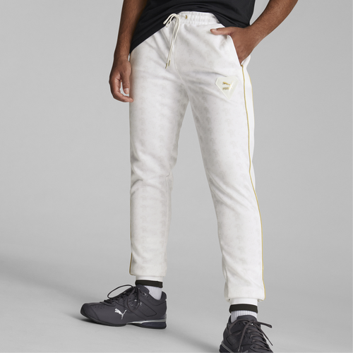 

PUMA Mens PUMA T7 Sport Forever Track Pants - Mens White/Black Size S