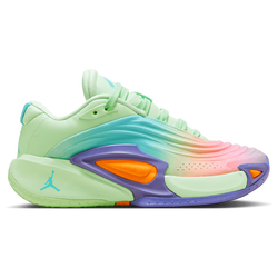 Boys' Grade School - Jordan Luka 3  - Green/Purple/Teal