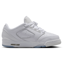 Boys' Grade School - Jordan Sixty Plus Low - White/Black/Silver