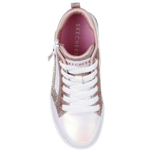 Skechers Shoutouts Lace Up Ombre Rhinestone Image 4 of 5. Tap to open photo gallery.