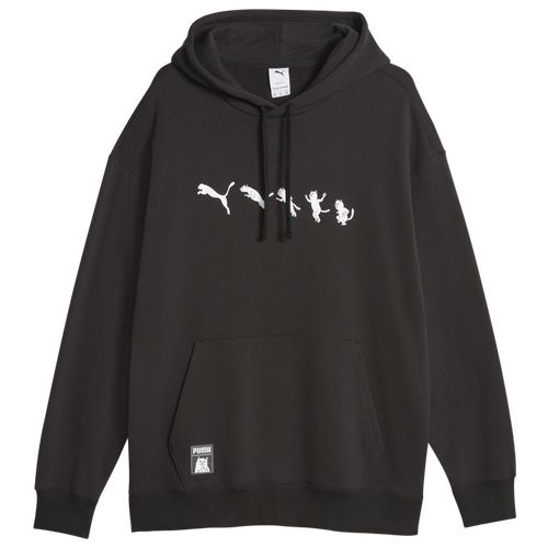 Shop Puma Mens  Rip N Dip Hoodie In Black/white