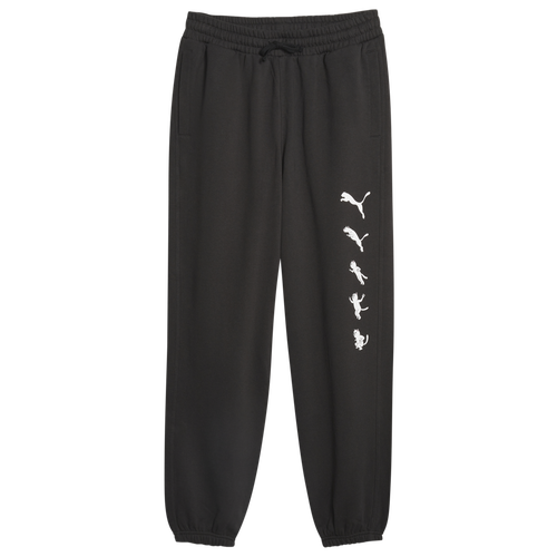 

PUMA Mens PUMA Rip N Dip Sweatpants - Mens Black/White Size XL