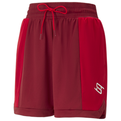 Women's - PUMA Stewie X Ruby Shorts - Intense Red