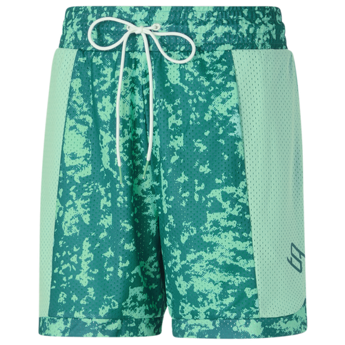 

PUMA Womens PUMA Stewie X Earth Dime Shorts - Womens Milky Sky Size XS