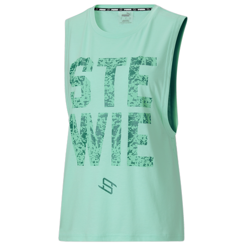 

PUMA Womens PUMA Stewie X Earth Tank - Womens 2 Mint Size XL