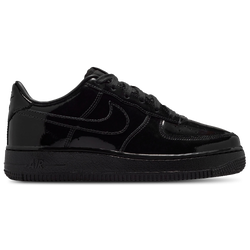 Girls' Grade School - Nike Air Force 1 - Black/Black