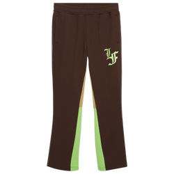 Men's - PUMA Hoops X Lafrance Track Pants - Chestnut Brown/Sand Dune/Green