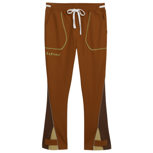 Puma Mens  Hoops X Lafrance Duality Pants In Chestnut/multi