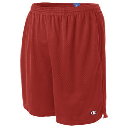 Men's - Champion Classic Mesh Shorts - Crimson