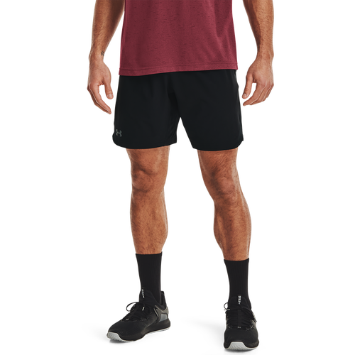 

Under Armour Mens Under Armour Elevated Woven 2.0 Shorts - Mens Black/Black/Pitch Gray Size L