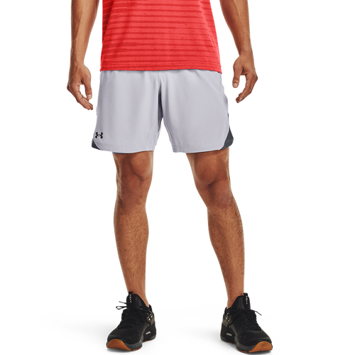 

Under Armour Mens Under Armour Elevated Woven 2.0 Shorts - Mens Pitch Gray/Pitch Gray/Mod Gray Size S