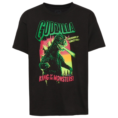 

Boys Godzilla Godzilla Culture T-Shirt - Boys' Grade School Black/Black Size XL