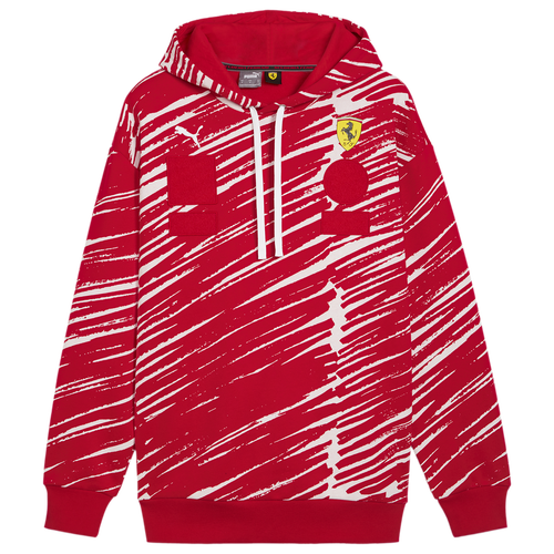 

PUMA Mens PUMA Joshua Vides For Scuderia Ferrari Hoodie - Mens White/Yellow/Rosso Corsa Size L