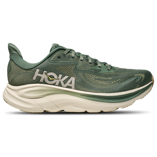 MENS - HOKA Clifton 10 - Olive Green/Truffle Salt