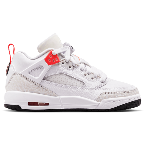 Jordan Boys Spizike Low - Boy's Grade School Basketball Shoes Size 07.0 - Red/White/Black