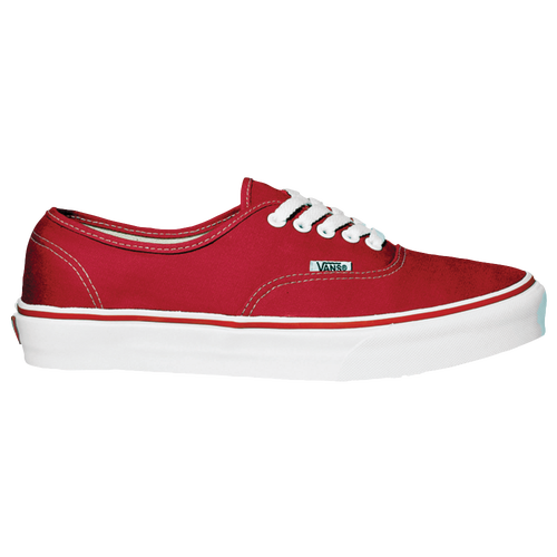 Shop Vans Mens  Authentic In Red/white