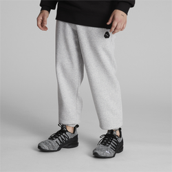 Men's - PUMA Rudagon Fleece Sweatpants - Light Gray Heather