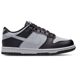 Boys' Grade School - Nike Dunk Low TKAC  - Black/Grey