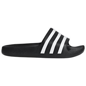 adidas, Shoes, Adidas Adilette Shower Unisex Slip On Sandals Black Mens  Size 3 Womens 14